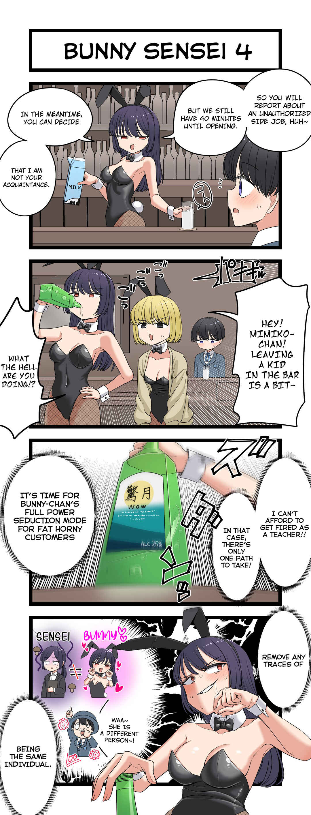 Page 1 Chapter 4 Bunny Sensei