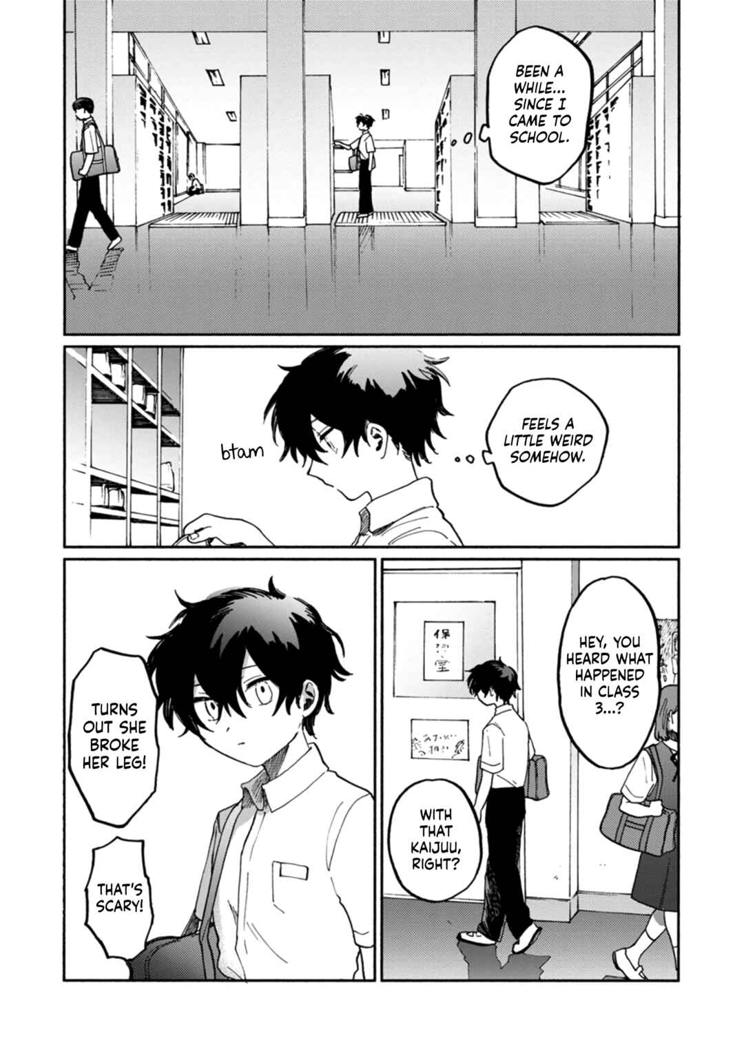 Page 1 Chapter 4 Kaijuu-kun