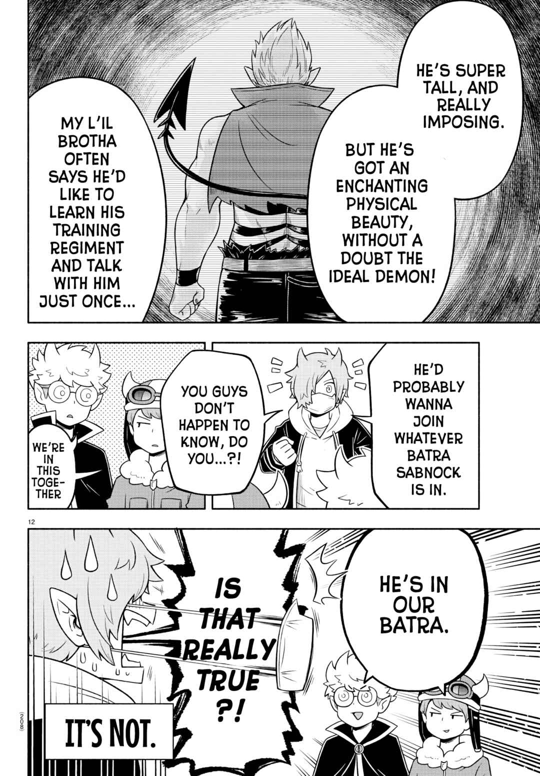 Page 12 Chapter 33 We are the Main Characters of the Demon World!