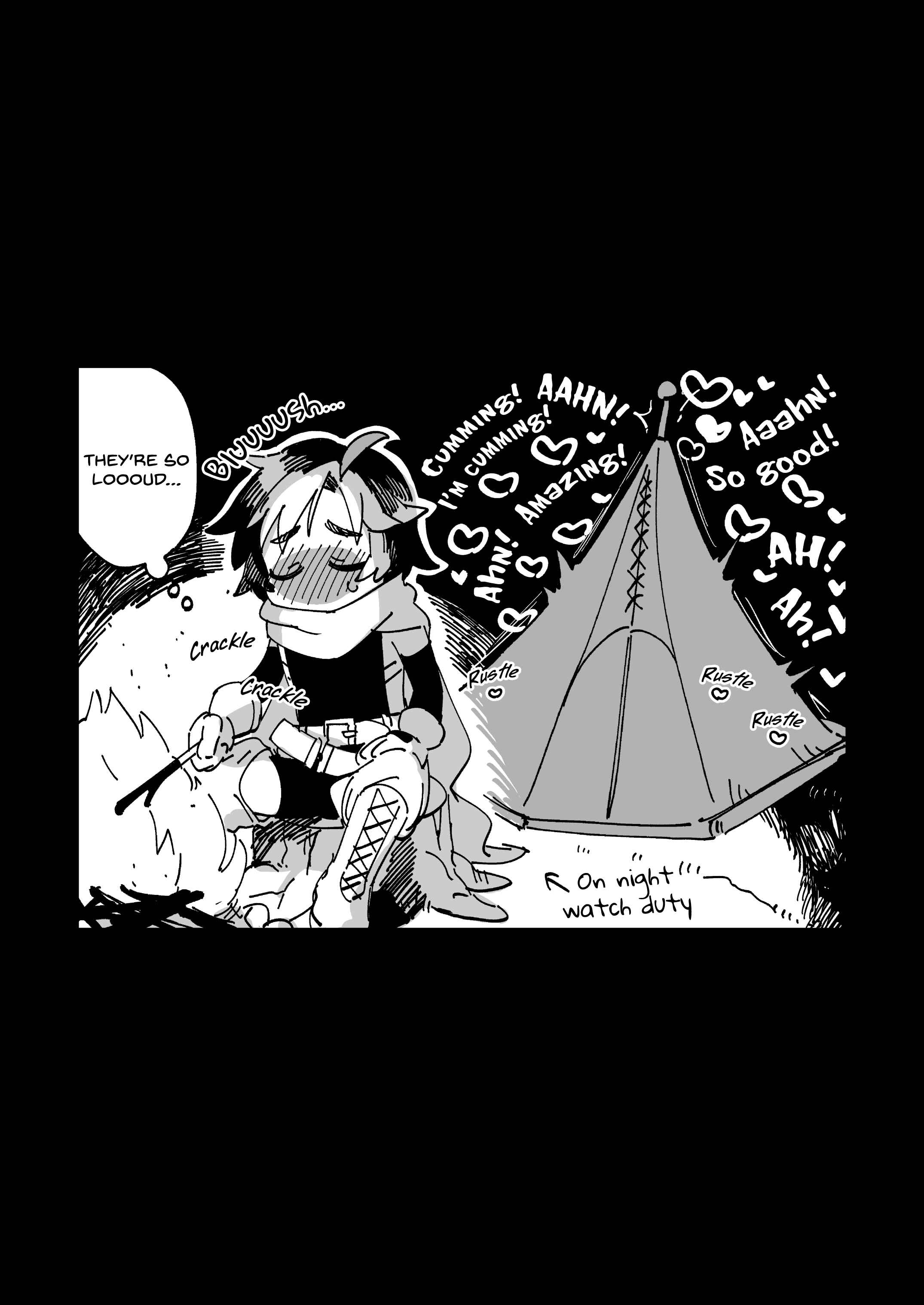 Page 28 Chapter Unknown_b129 Nakayoshi Onna Boukensha wa Yoru ni Naru to Yadoya de Mechakucha Ecchi Suru