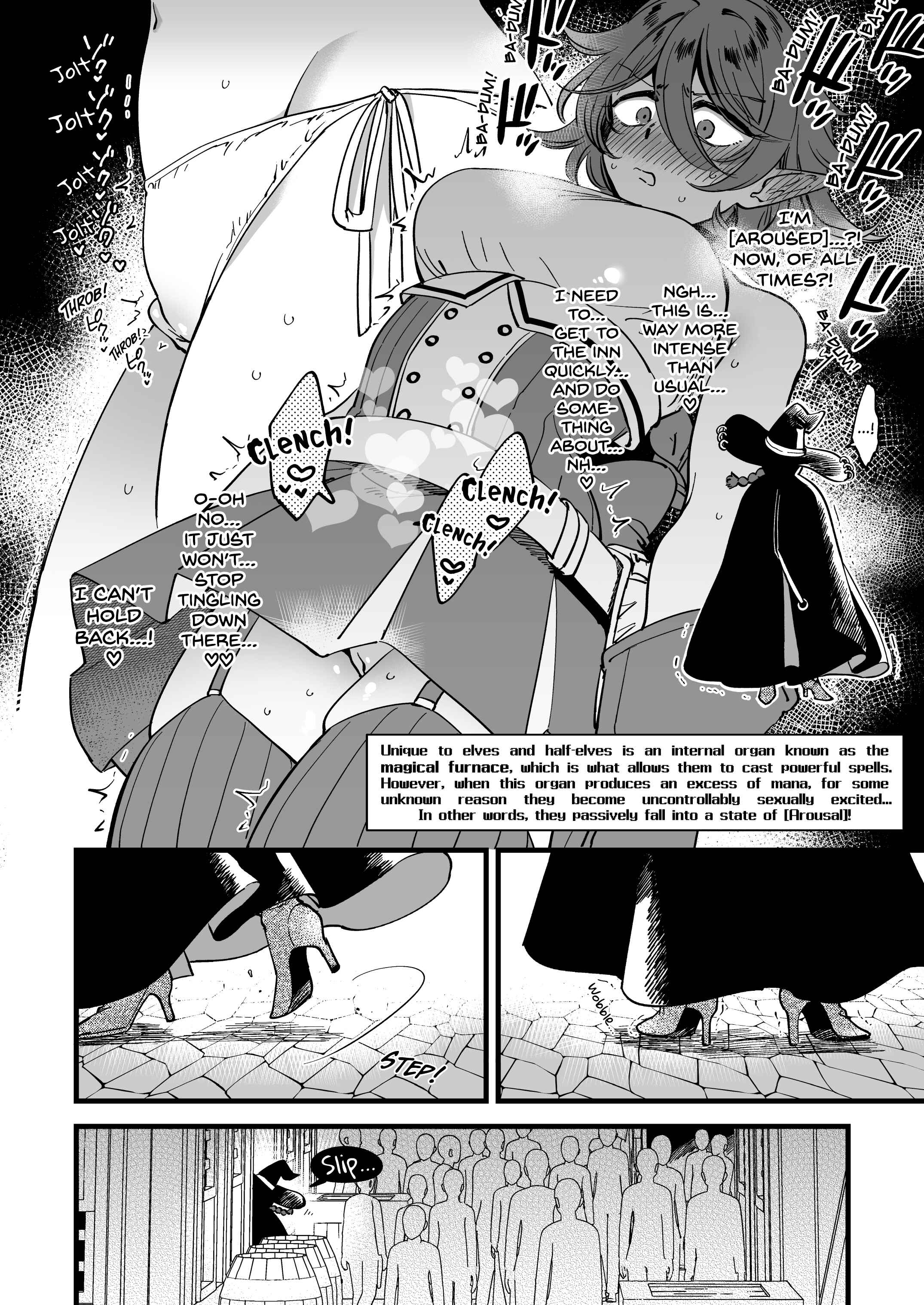 Page 34 Chapter Unknown_b129 Nakayoshi Onna Boukensha wa Yoru ni Naru to Yadoya de Mechakucha Ecchi Suru