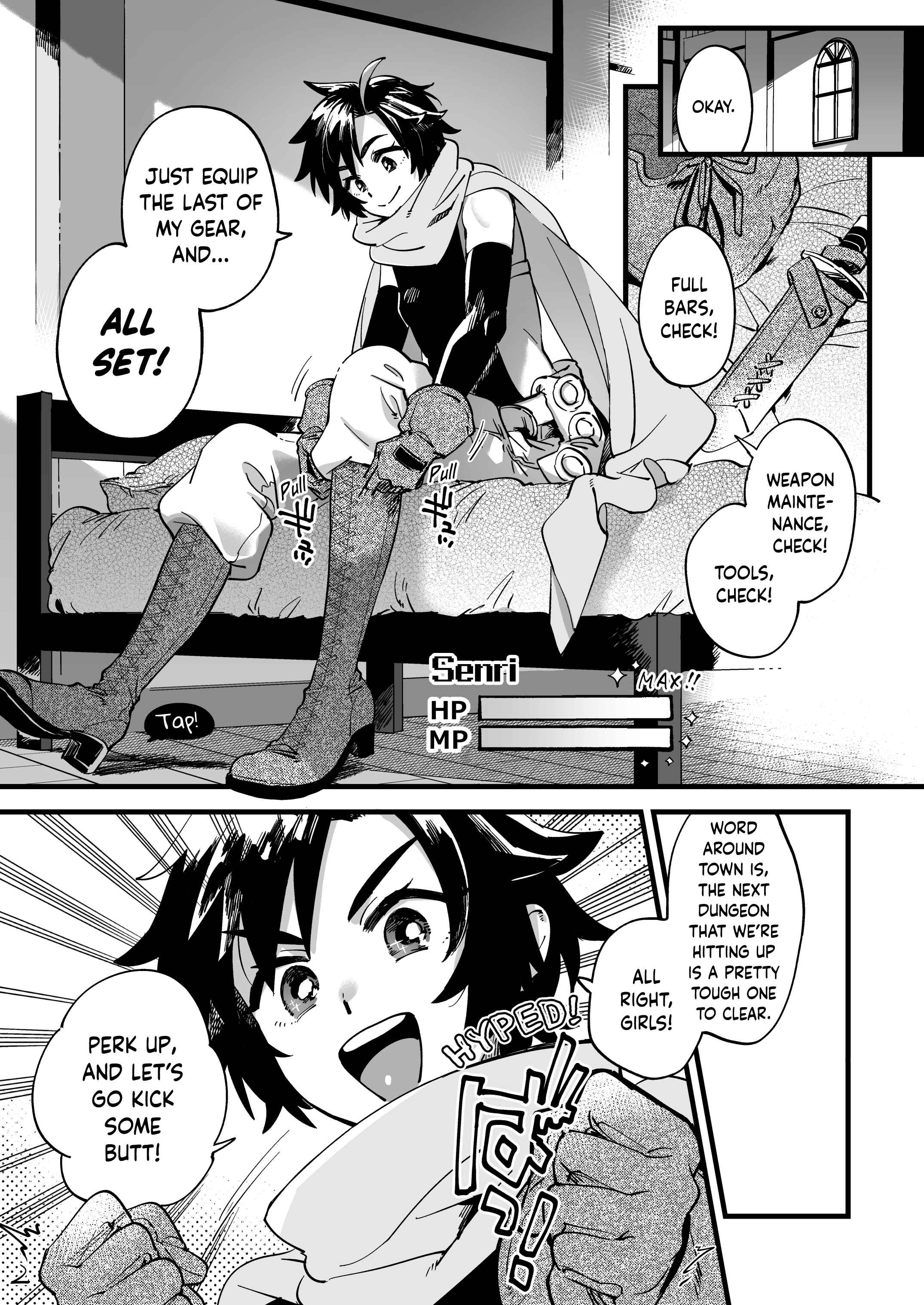 Page 57 Chapter Unknown_b129 Nakayoshi Onna Boukensha wa Yoru ni Naru to Yadoya de Mechakucha Ecchi Suru
