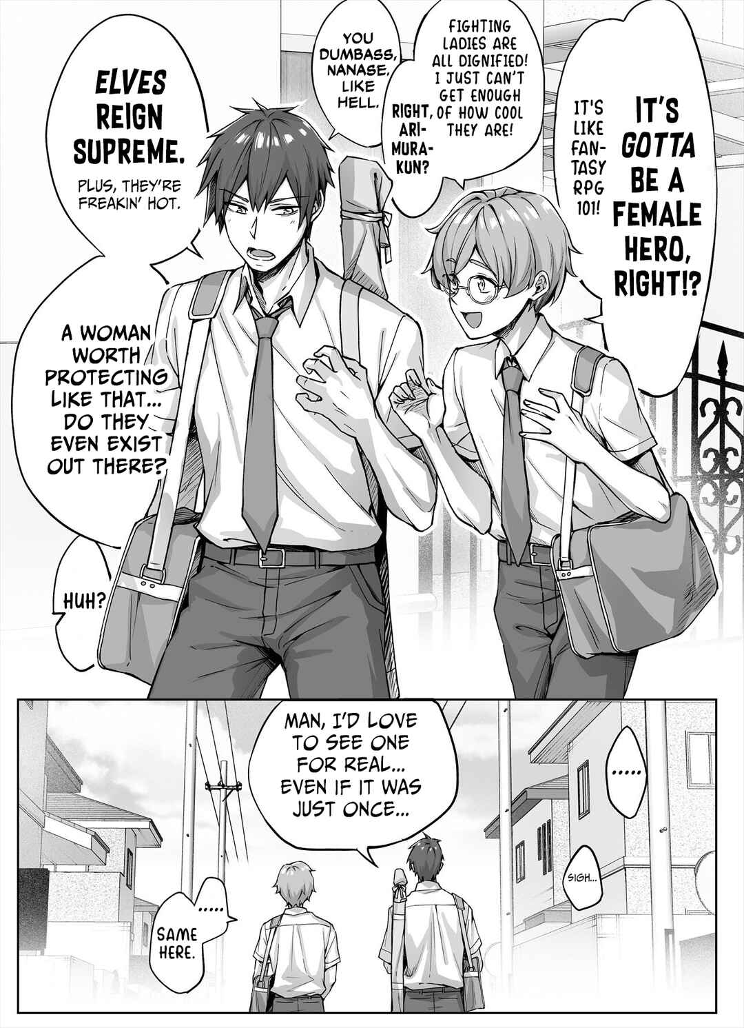 Page 1 Chapter 2 Both of Them Were Reincarnated into Another World
