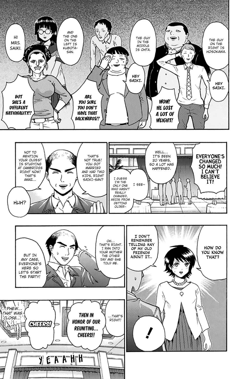 Page 10 Chapter 133 The Disastrous Life of Saiki K.