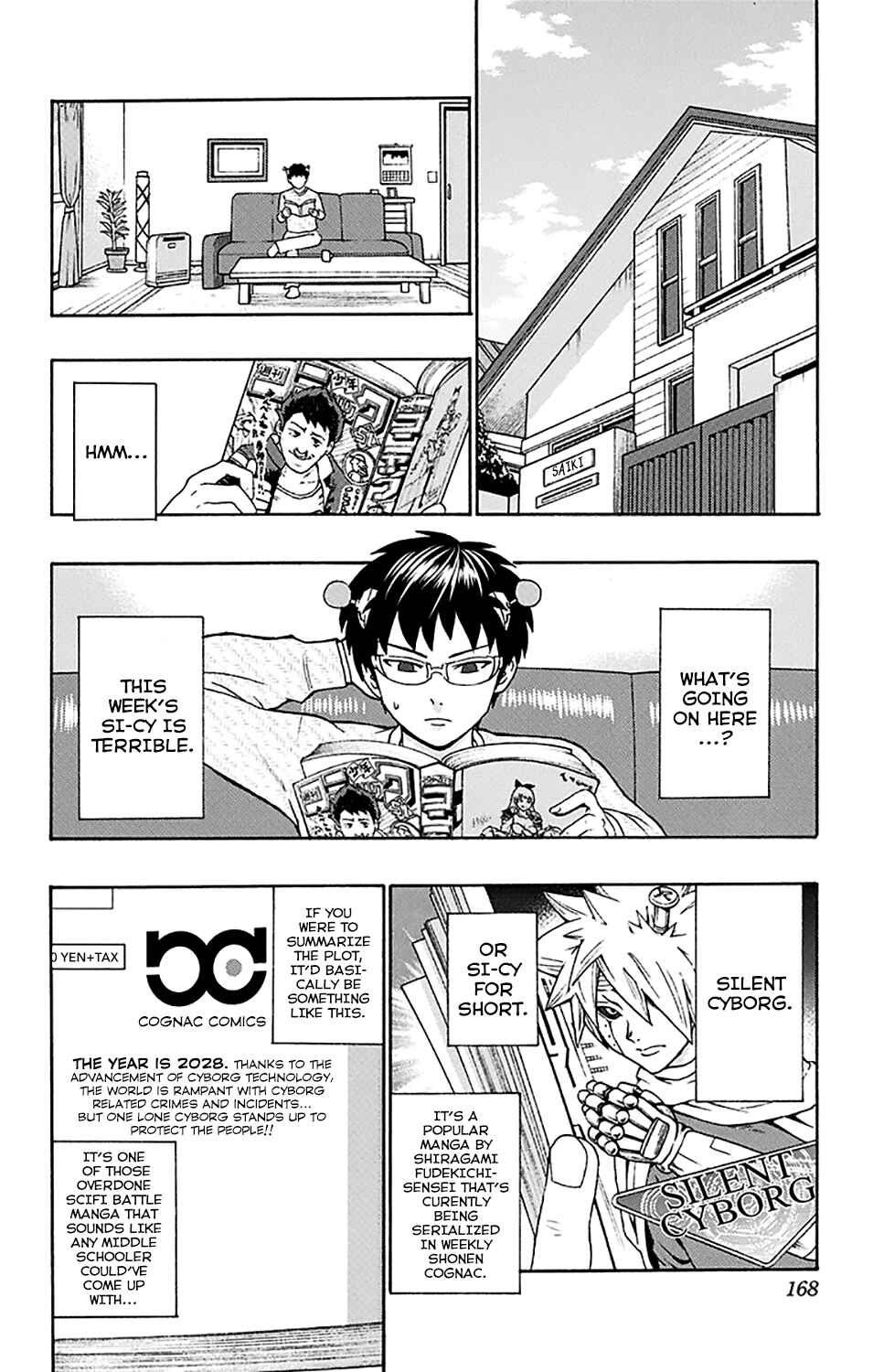Page 3 Chapter 172 The Disastrous Life of Saiki K.