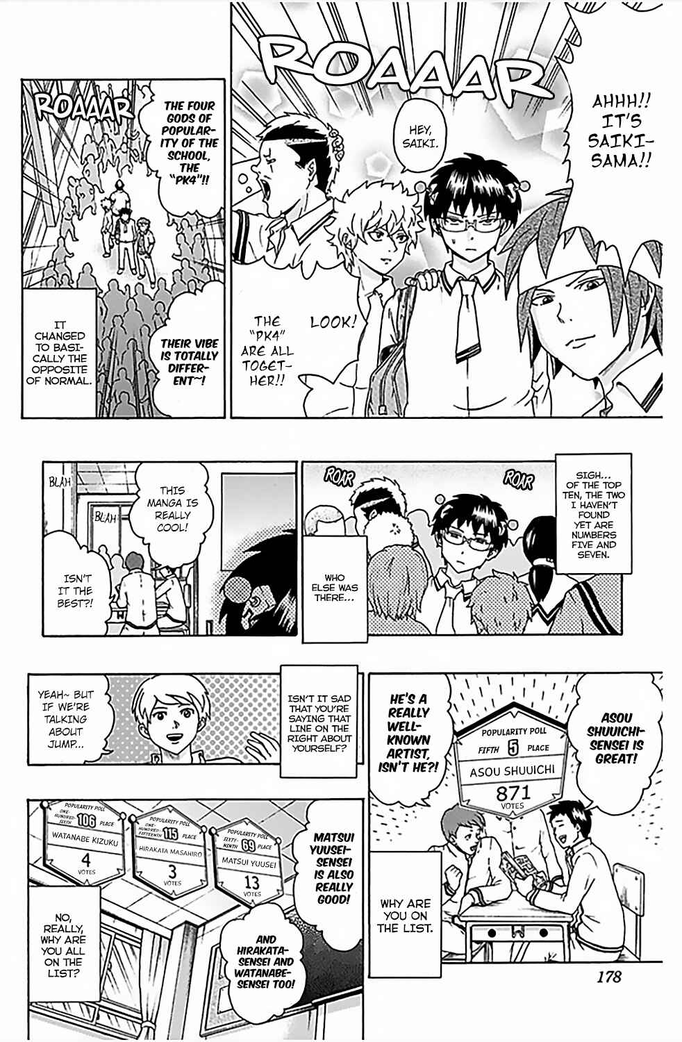 Page 14 Chapter 73 The Disastrous Life of Saiki K.