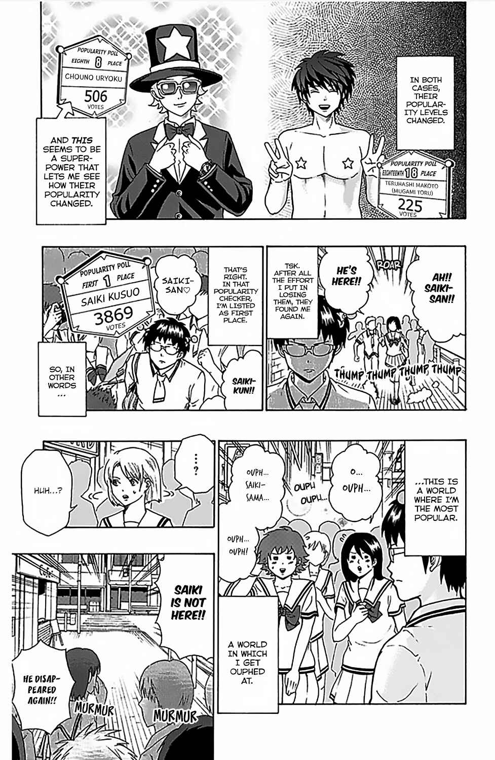 Page 9 Chapter 73 The Disastrous Life of Saiki K.