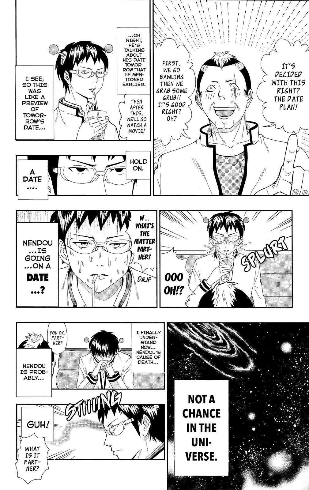 Page 15 Chapter 0.4 The Disastrous Life of Saiki K.