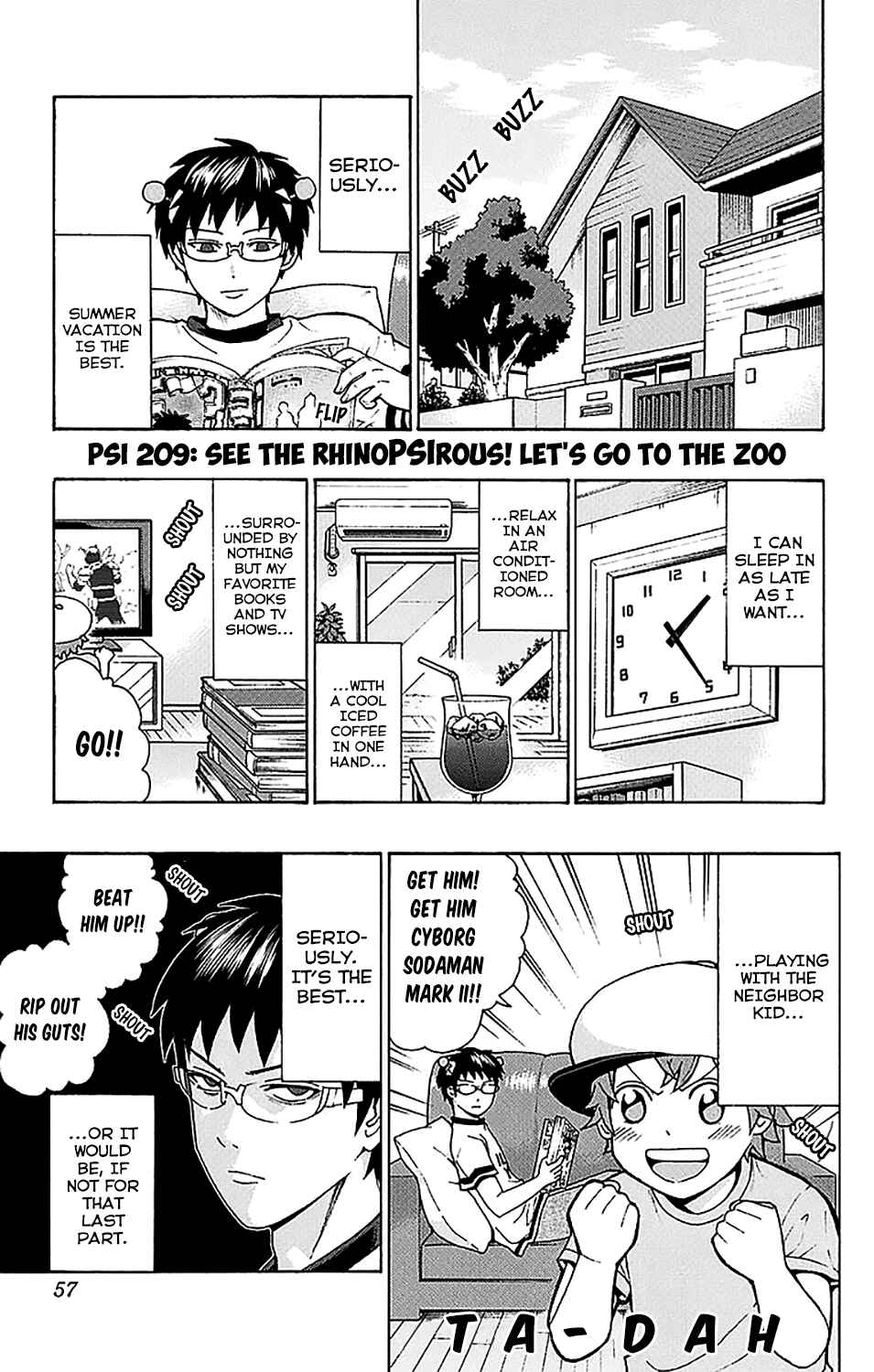 Page 2 Chapter 209 The Disastrous Life of Saiki K.