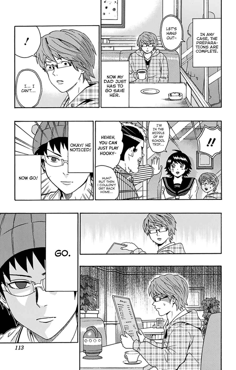 Page 8 Chapter 125 The Disastrous Life of Saiki K.