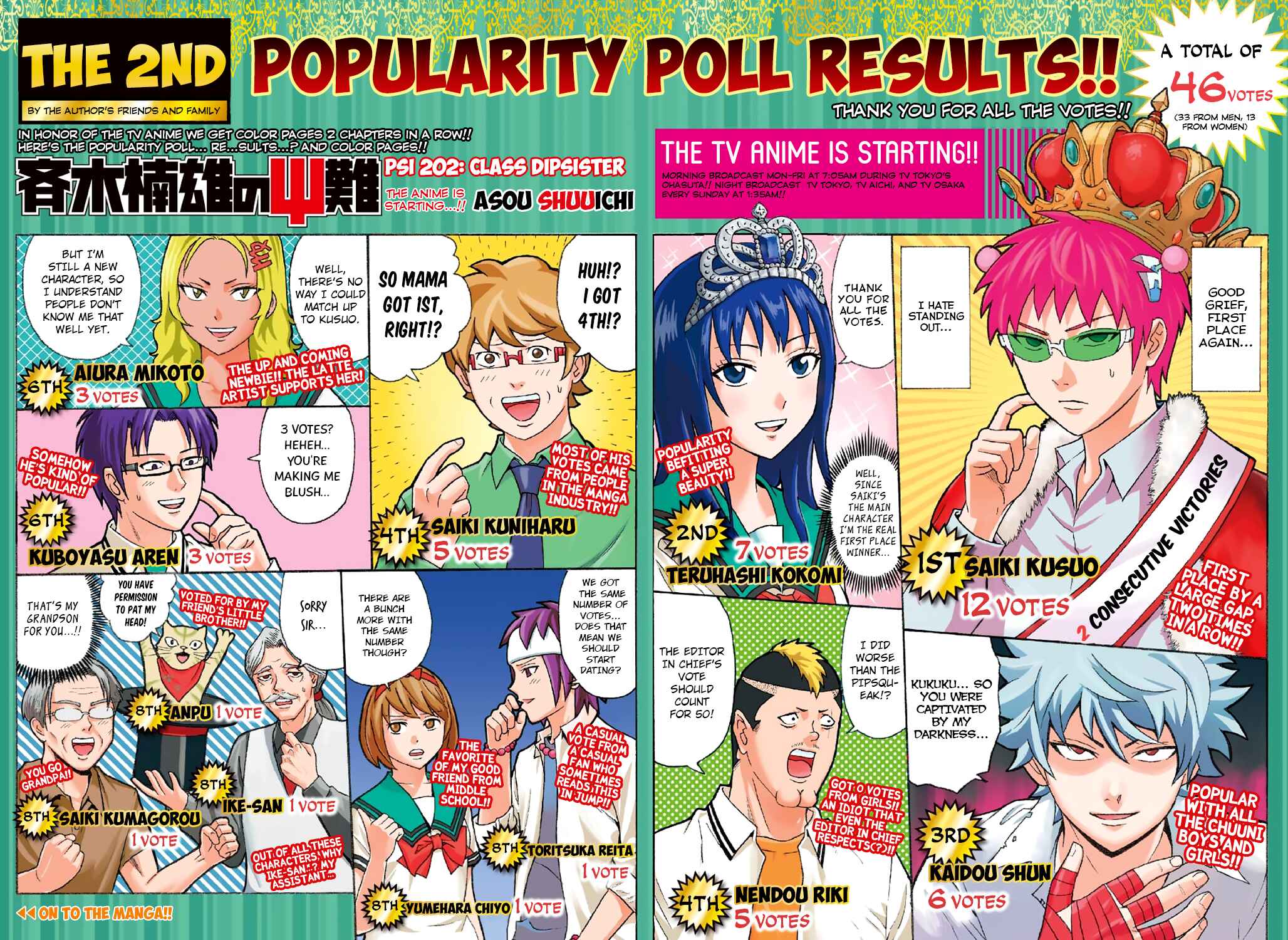 Page 3 Chapter 202 The Disastrous Life of Saiki K.