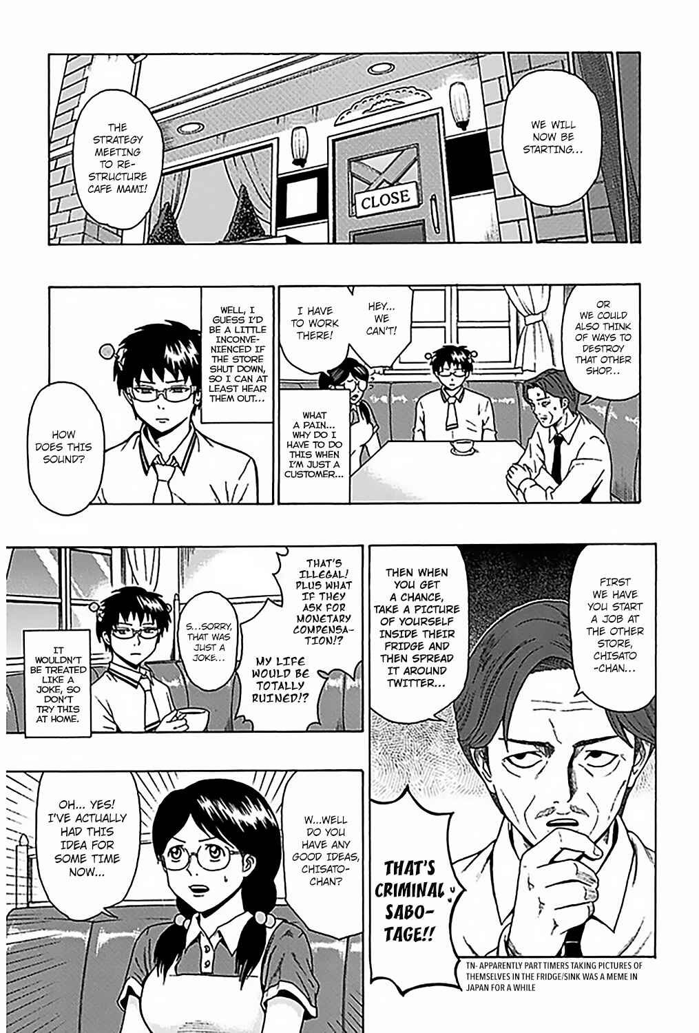 Page 8 Chapter 68 The Disastrous Life of Saiki K.