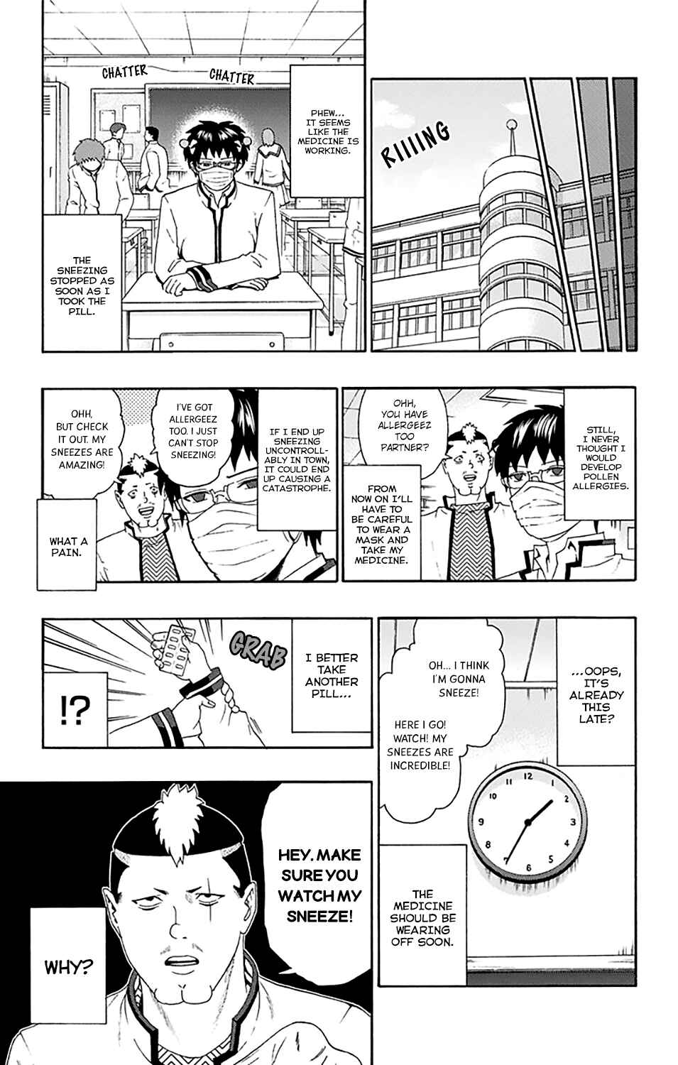 Page 8 Chapter 144 The Disastrous Life of Saiki K.