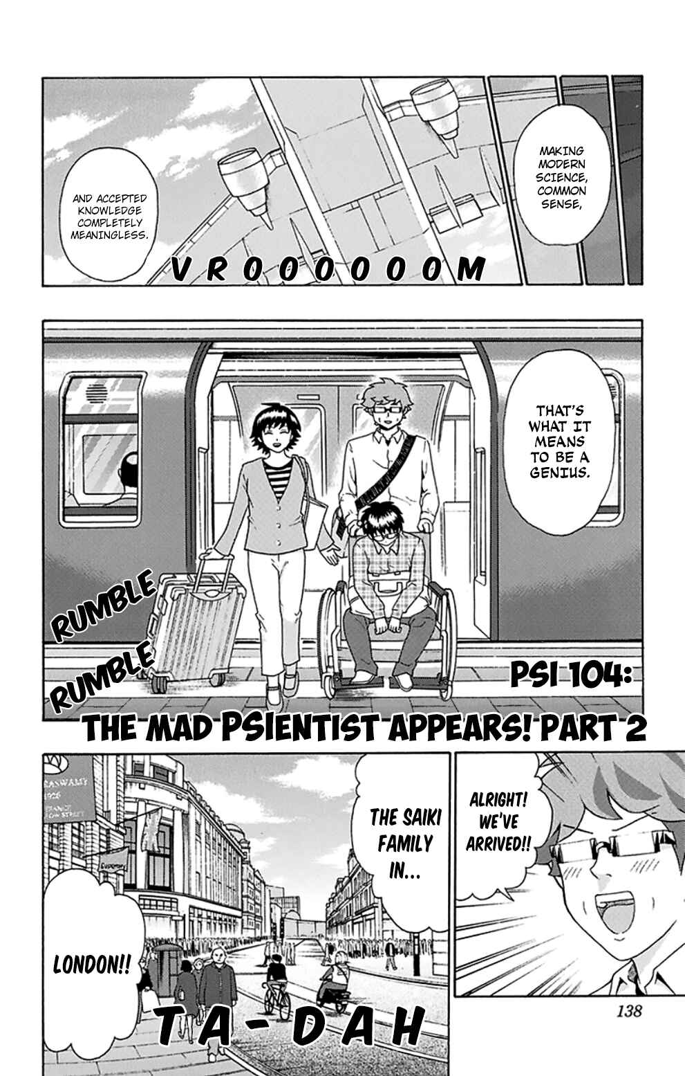 Page 3 Chapter 104 The Disastrous Life of Saiki K.