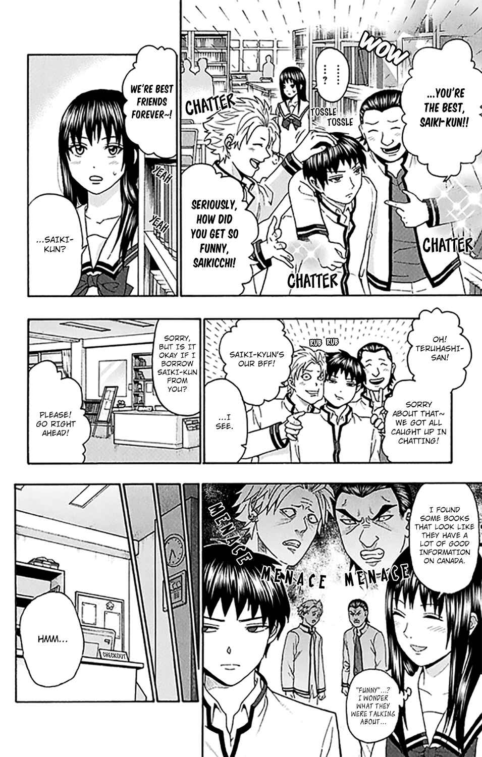 Page 18 Chapter 280 The Disastrous Life of Saiki K.
