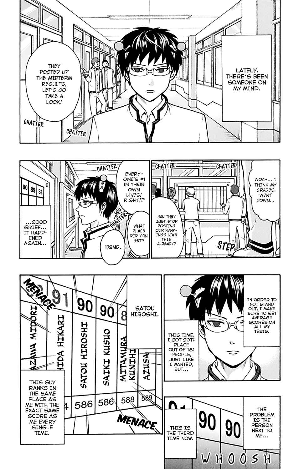 Page 3 Chapter 180 The Disastrous Life of Saiki K.