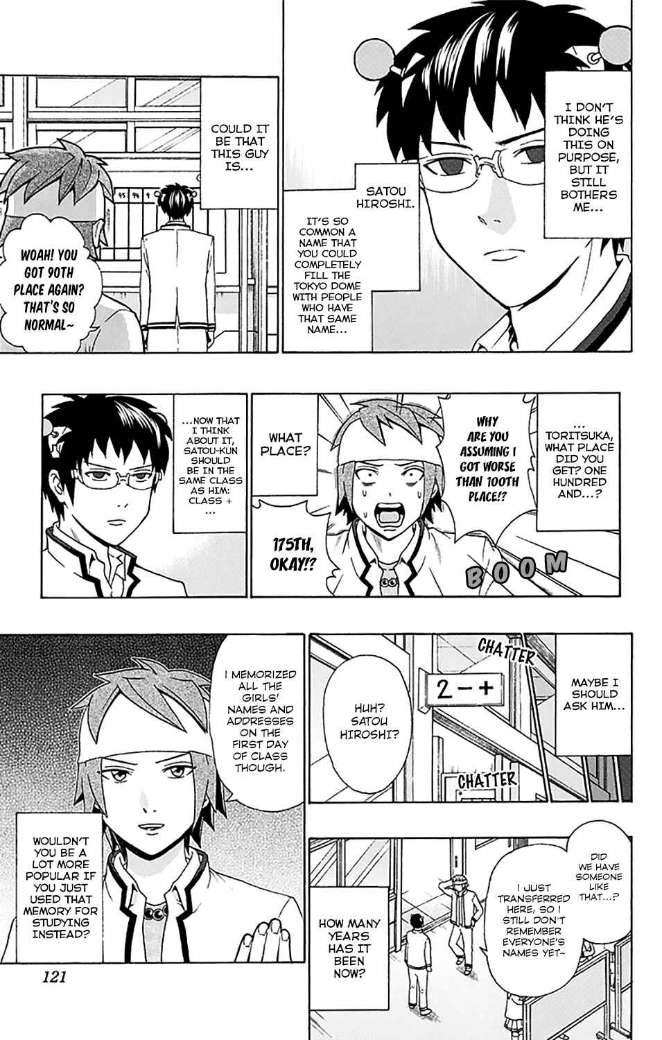 Page 4 Chapter 180 The Disastrous Life of Saiki K.