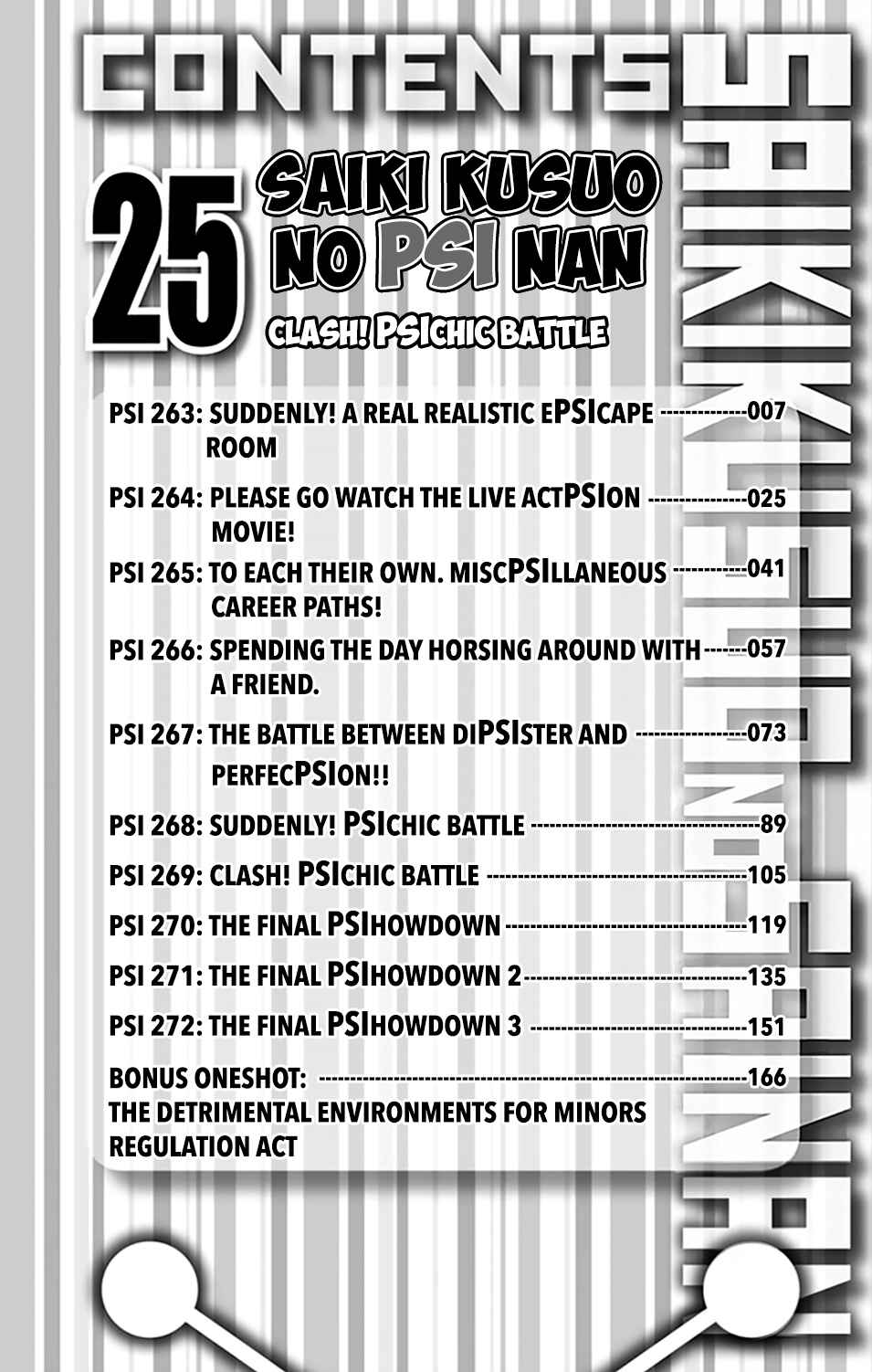 Page 8 Chapter 263 The Disastrous Life of Saiki K.