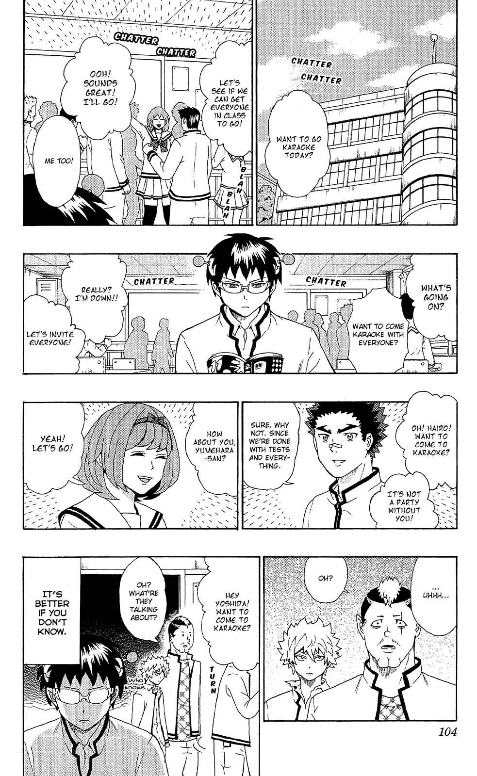 Page 3 Chapter 47 The Disastrous Life of Saiki K.