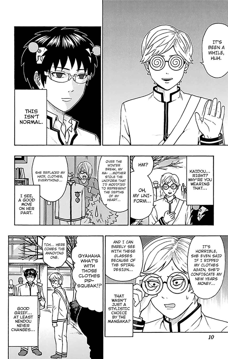 Page 12 Chapter 273 The Disastrous Life of Saiki K.