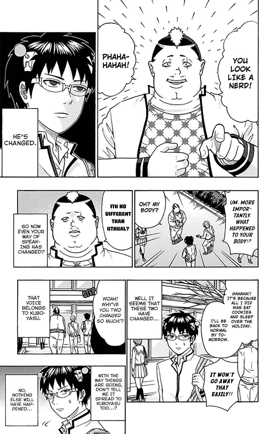 Page 13 Chapter 273 The Disastrous Life of Saiki K.