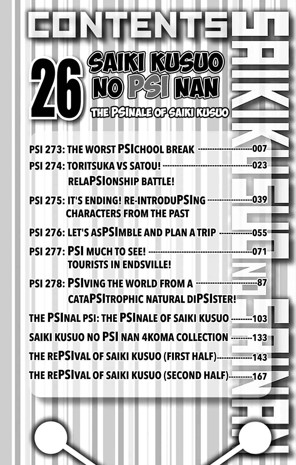 Page 8 Chapter 273 The Disastrous Life of Saiki K.