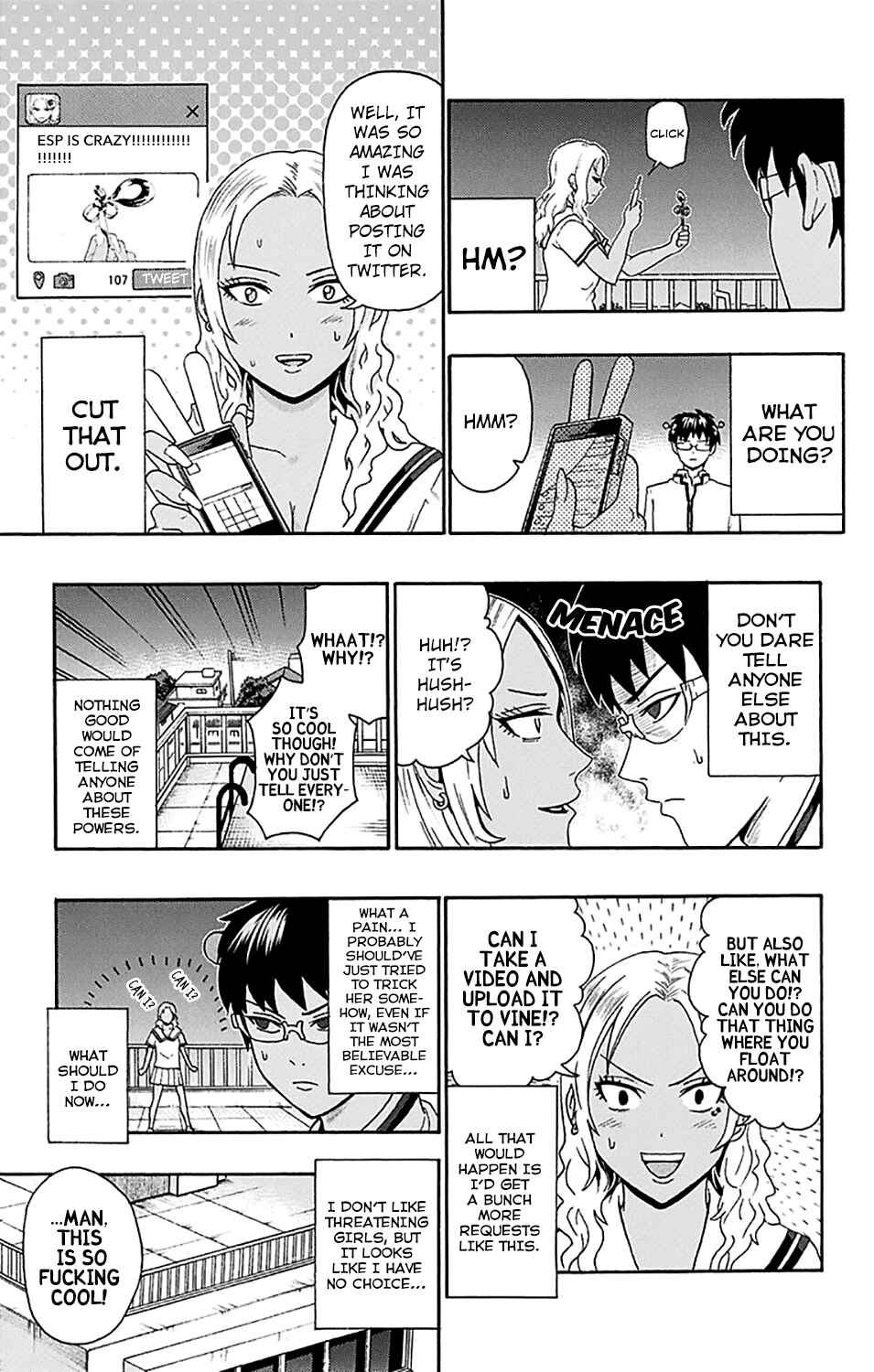 Page 9 Chapter 168 The Disastrous Life of Saiki K.