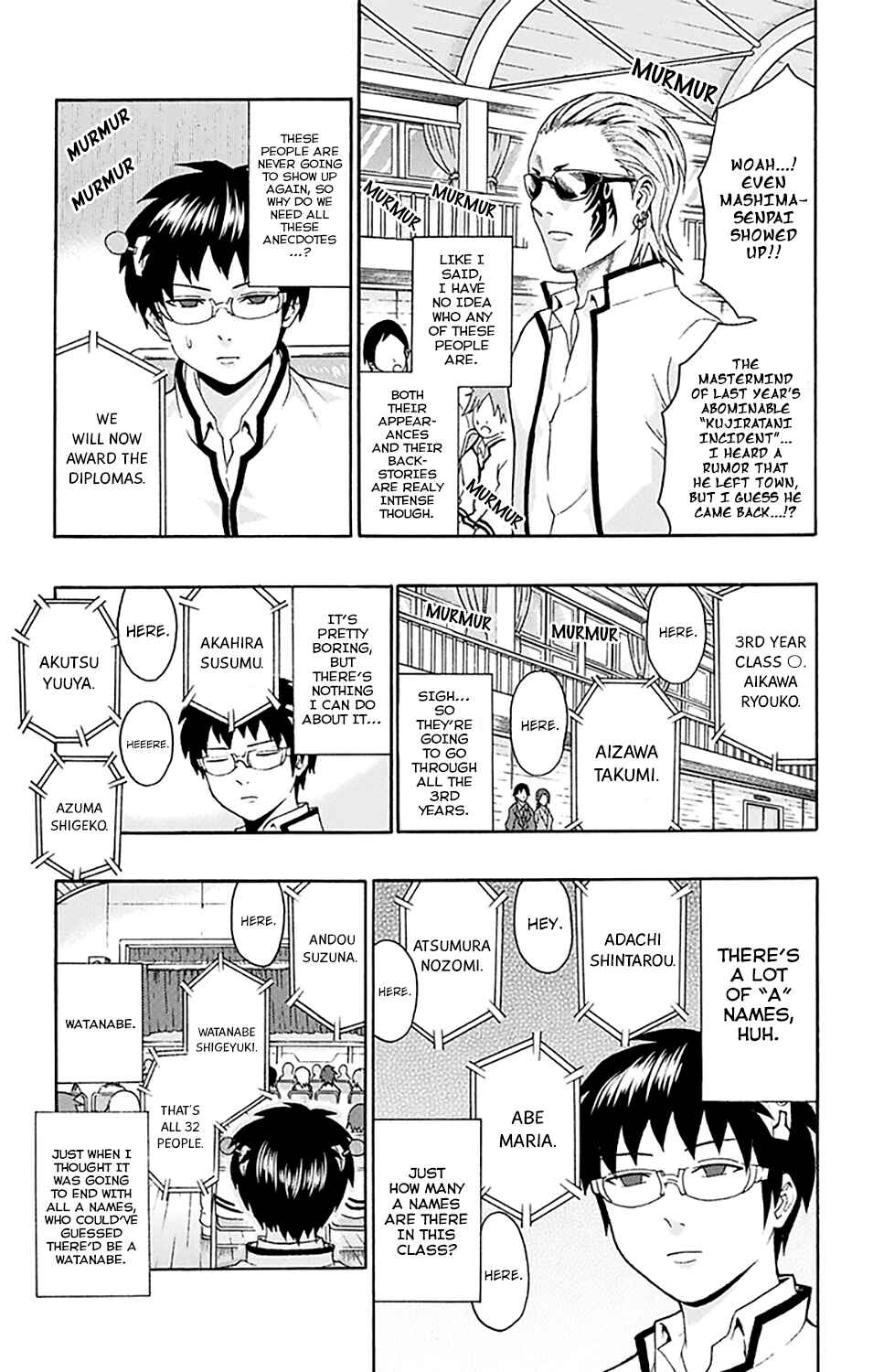Page 13 Chapter 140 The Disastrous Life of Saiki K.