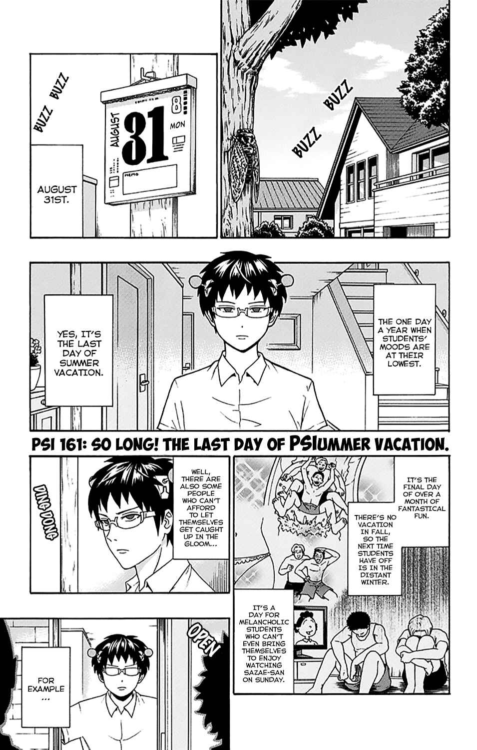 Page 2 Chapter 161 The Disastrous Life of Saiki K.