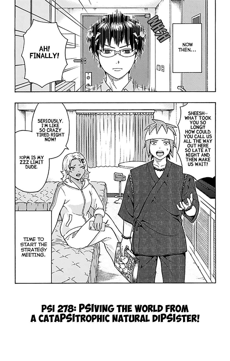 Page 3 Chapter 278 The Disastrous Life of Saiki K.