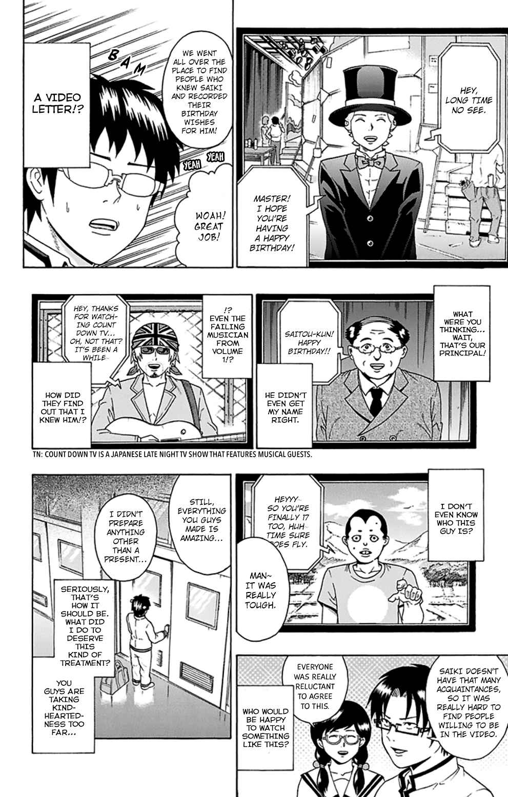 Page 11 Chapter 98 The Disastrous Life of Saiki K.