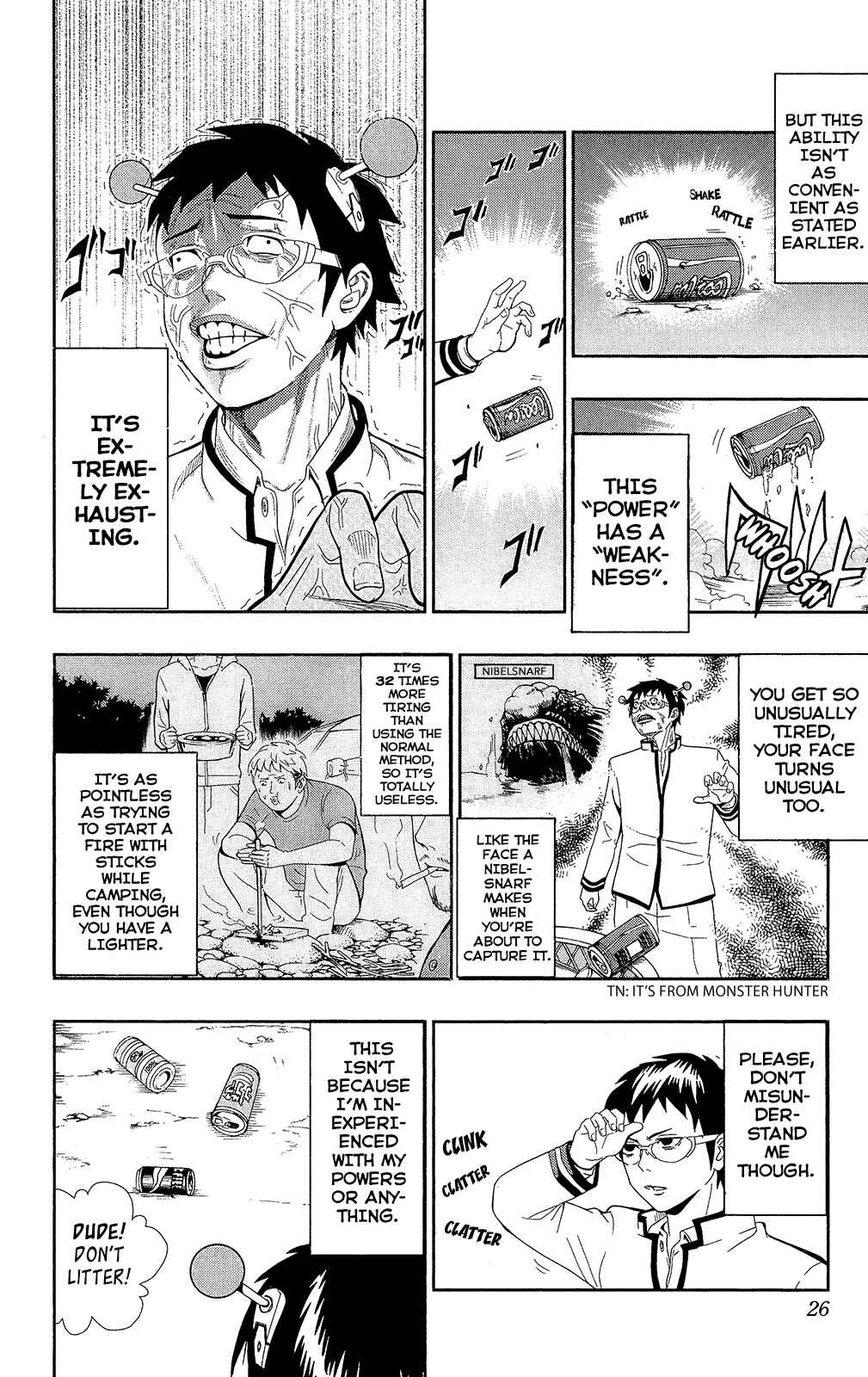 Page 5 Chapter 0.2 The Disastrous Life of Saiki K.