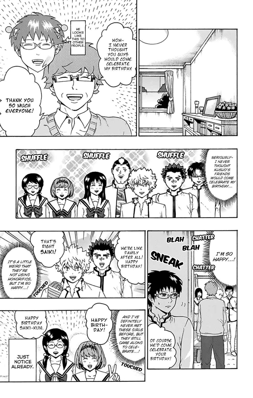 Page 4 Chapter 99 The Disastrous Life of Saiki K.