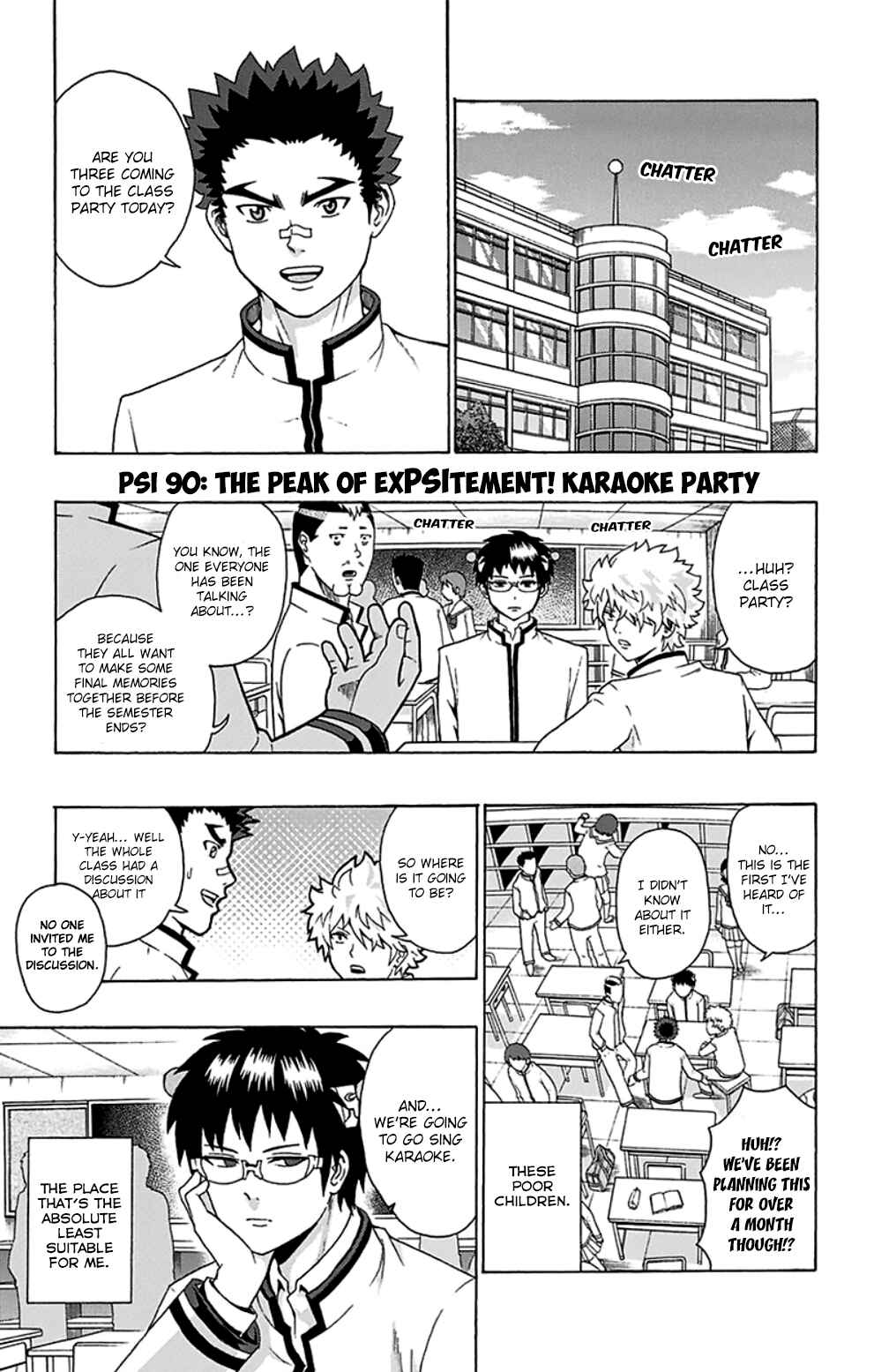Page 2 Chapter 90 The Disastrous Life of Saiki K.