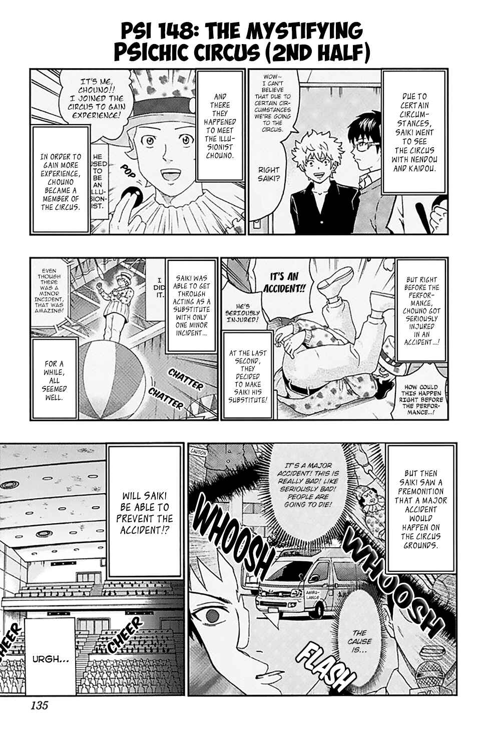 Page 2 Chapter 148 The Disastrous Life of Saiki K.