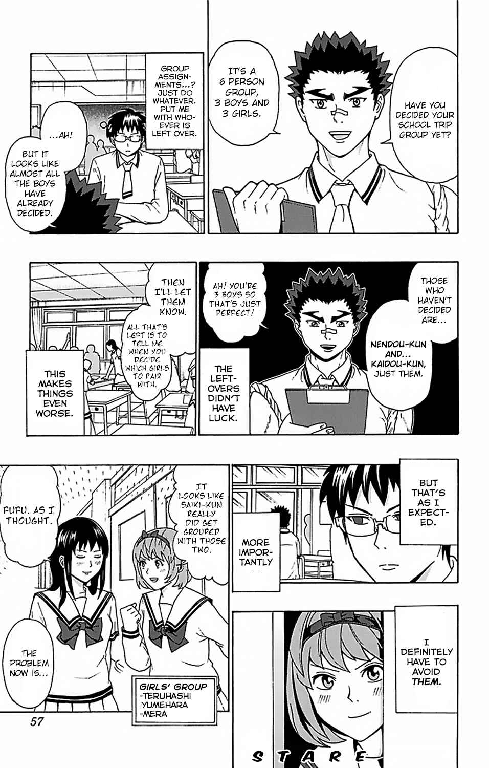 Page 4 Chapter 55 The Disastrous Life of Saiki K.