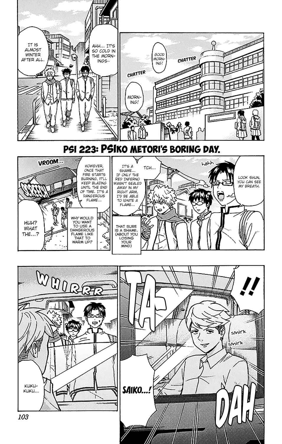 Page 2 Chapter 223 The Disastrous Life of Saiki K.