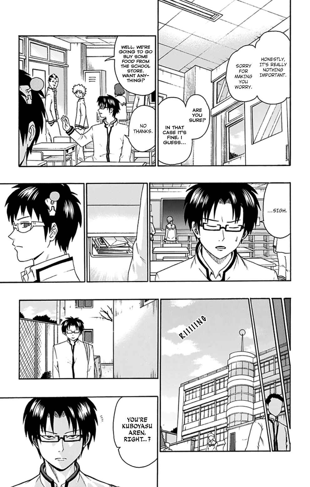 Page 4 Chapter 128 The Disastrous Life of Saiki K.