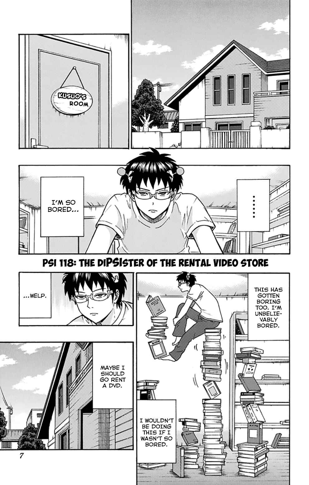 Page 9 Chapter 118 The Disastrous Life of Saiki K.