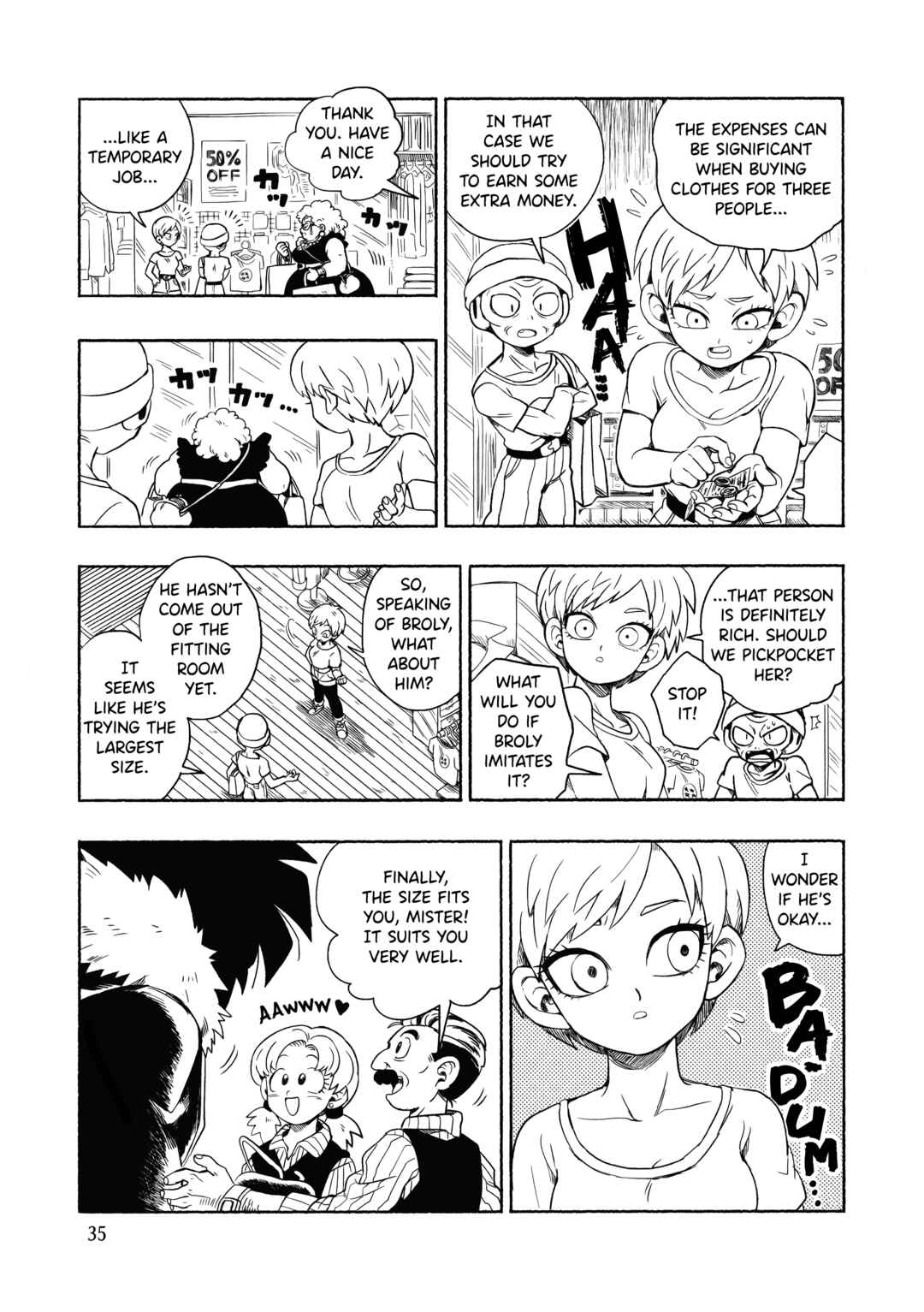 Page 35 Chapter Unknown_23ed Dragon Ball - Super Broly (Doujinshi)