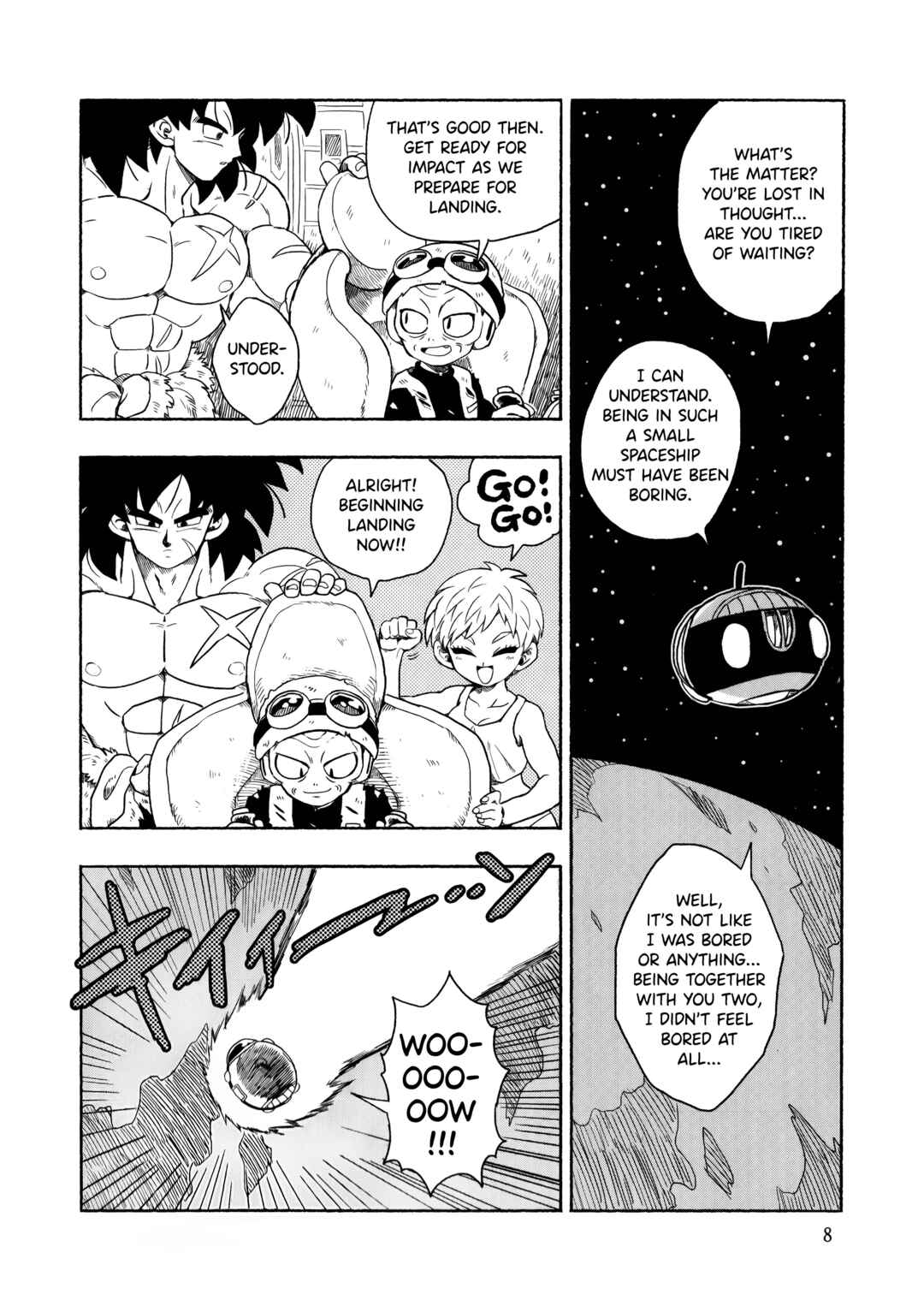 Page 8 Chapter Unknown_23ed Dragon Ball - Super Broly (Doujinshi)