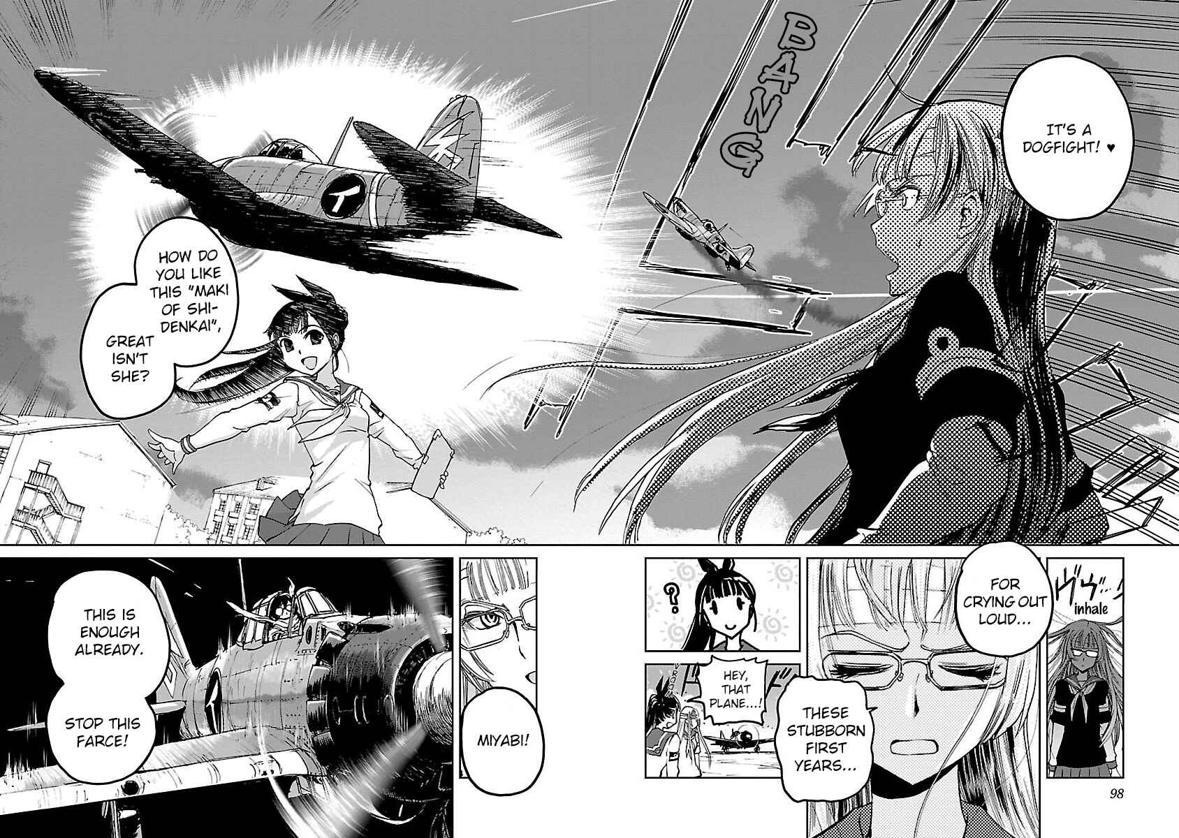 Page 12 Chapter 3 Maki the Shidenkai Pilot