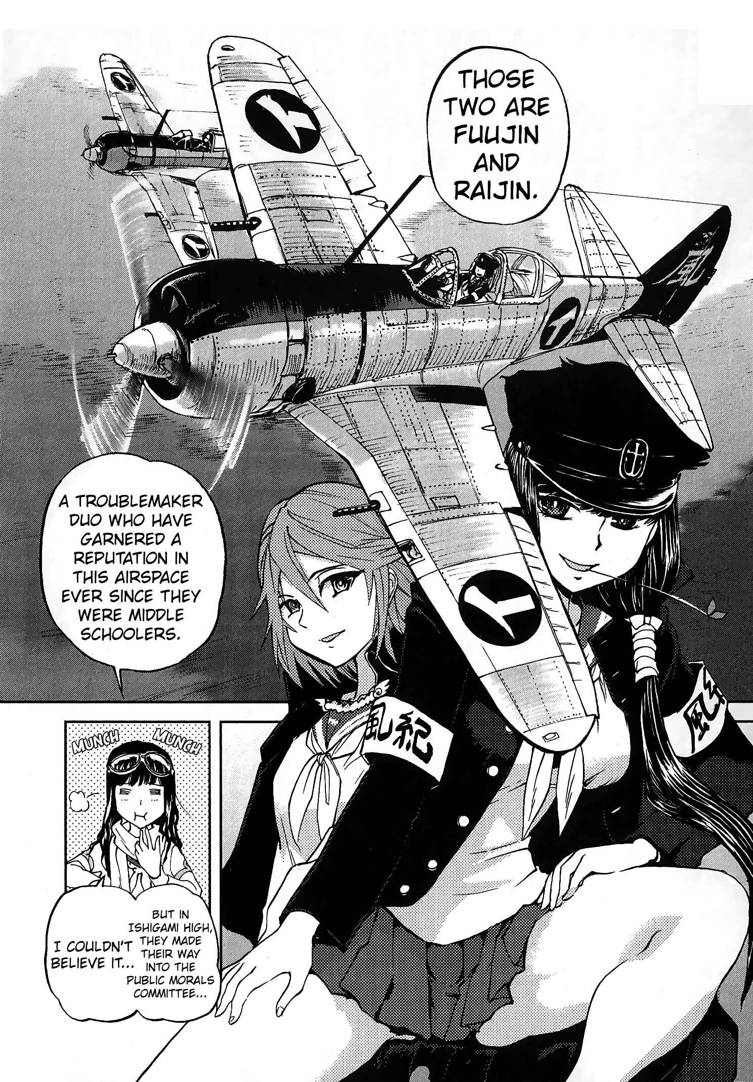 Page 12 Chapter 10 Maki the Shidenkai Pilot