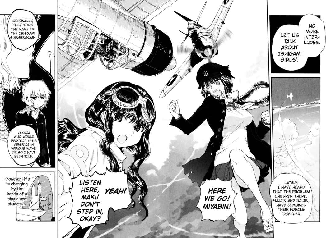 Page 13 Chapter 16 Maki the Shidenkai Pilot