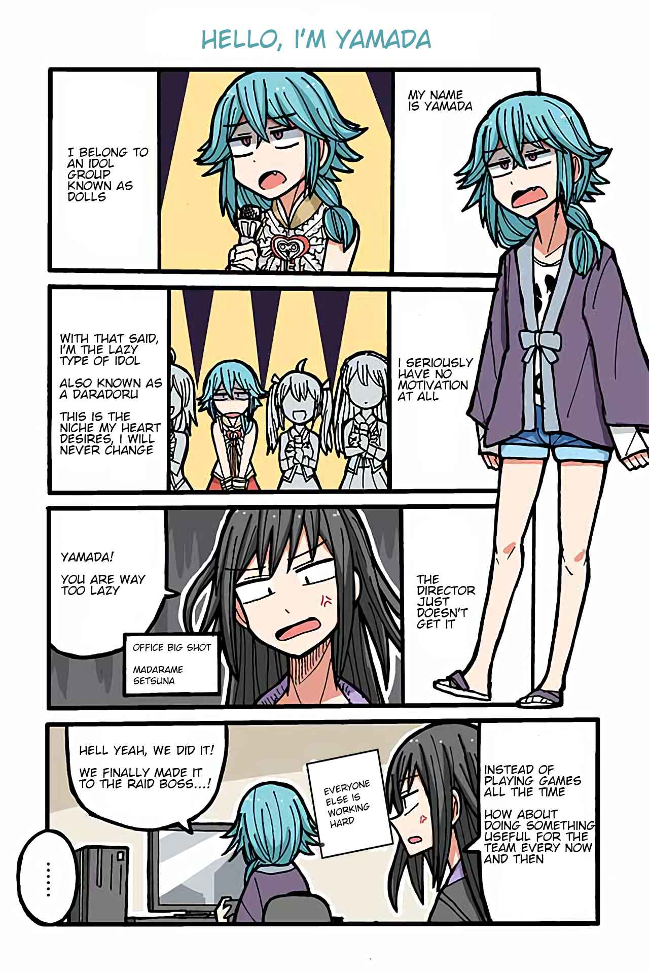 Page 1 Chapter 1 Project Tokyo Dolls - Lazy Idol Yamadas Life as a Youtuber