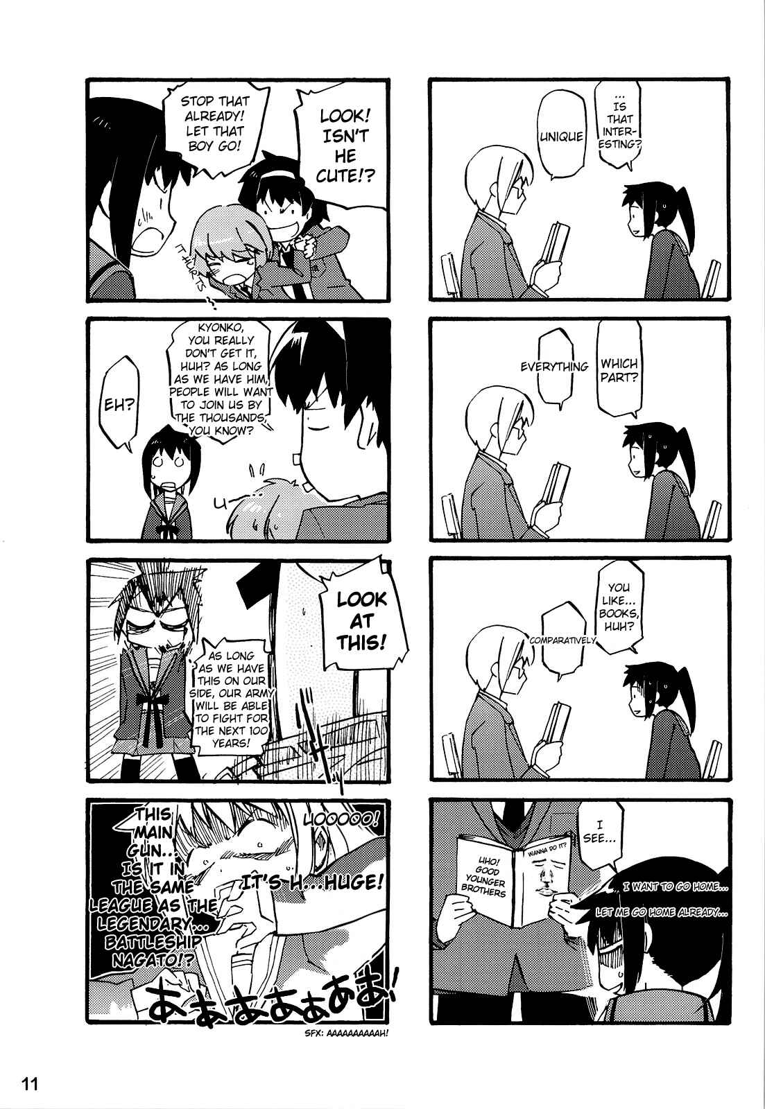 Page 14 Chapter Unknown_d680 The Melancholy of Haruhiko Suzumiya - The Advent of Haruhiko Suzumiya (Doujinshi)