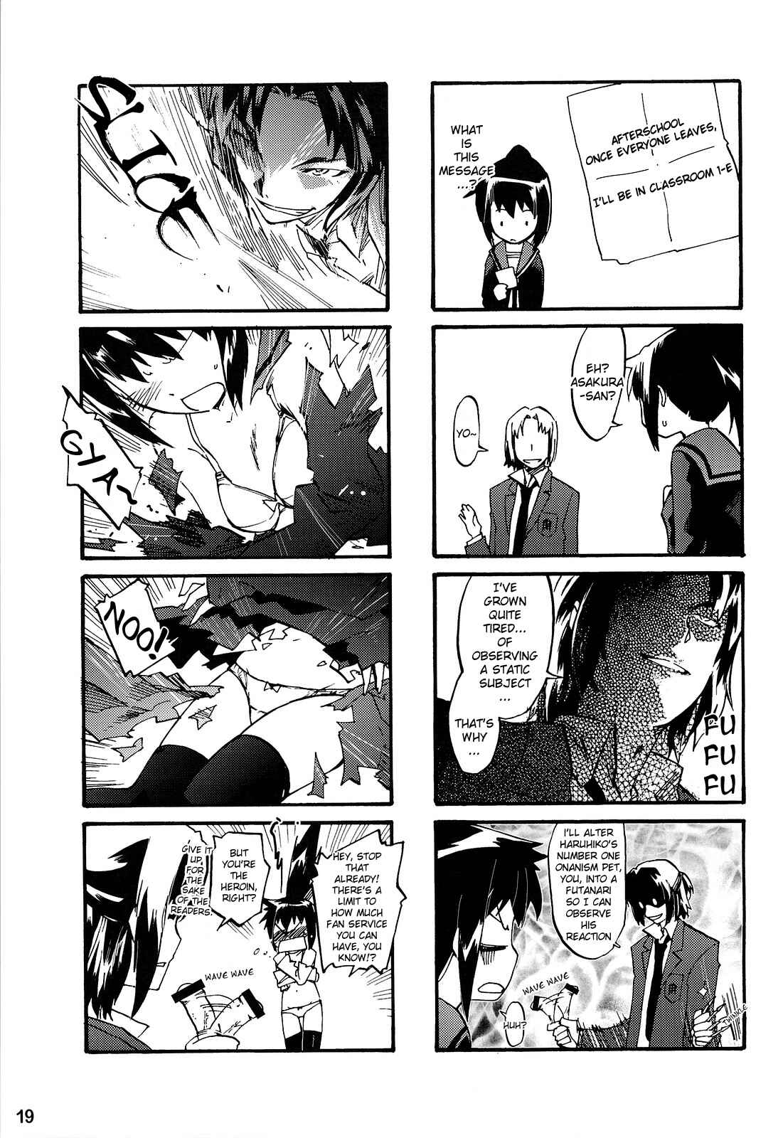 Page 22 Chapter Unknown_d680 The Melancholy of Haruhiko Suzumiya - The Advent of Haruhiko Suzumiya (Doujinshi)