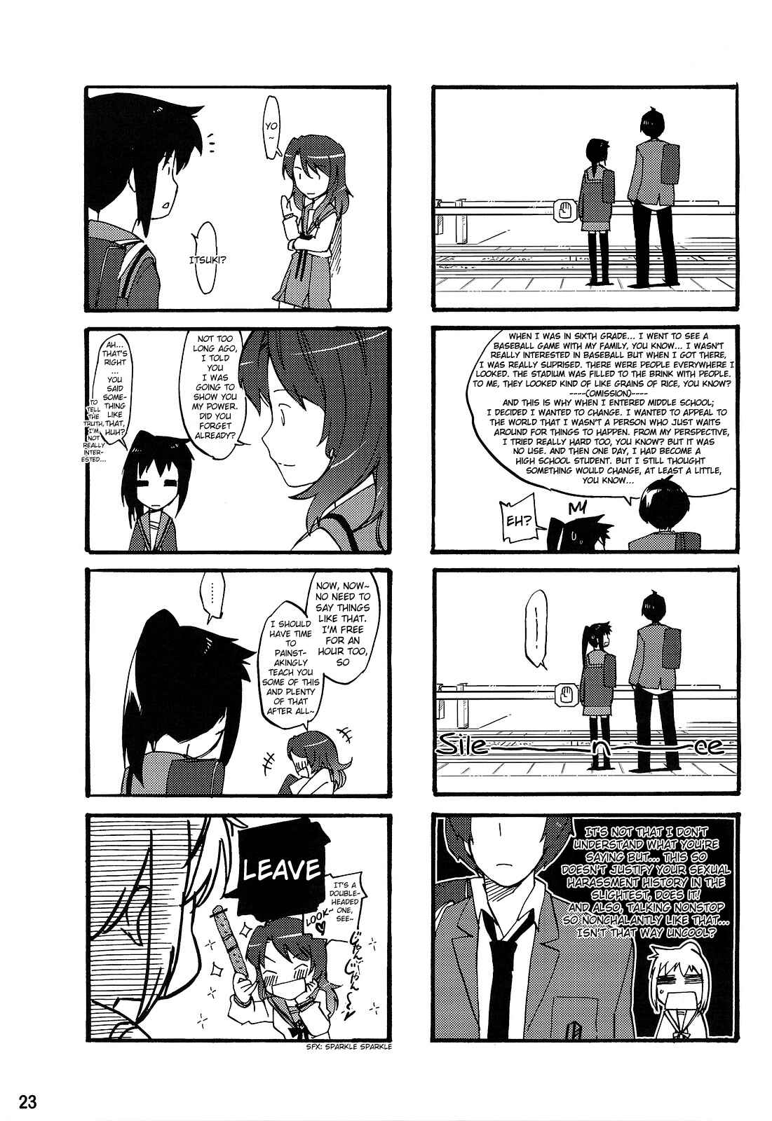 Page 26 Chapter Unknown_d680 The Melancholy of Haruhiko Suzumiya - The Advent of Haruhiko Suzumiya (Doujinshi)