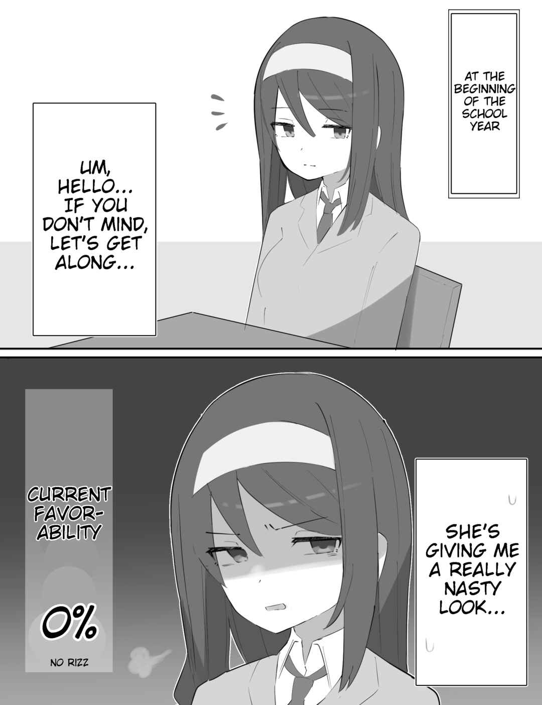 Page 1 Chapter 1 The Cool Classmate Whose Favorability Gradually Changes