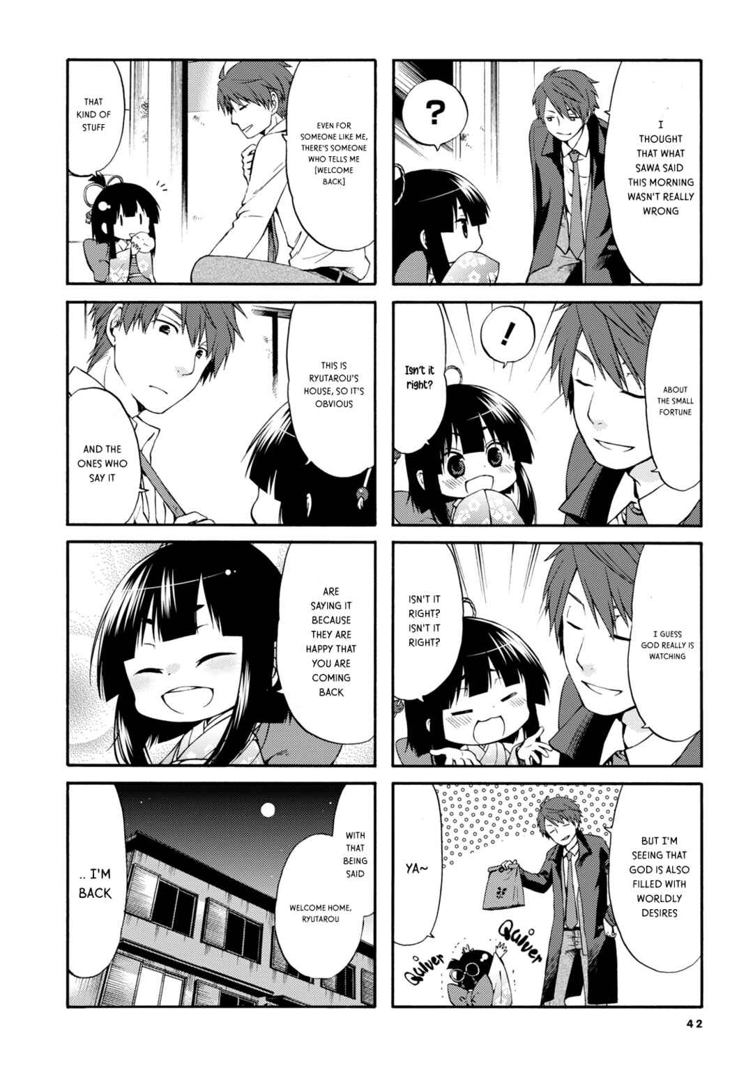 Page 8 Chapter 5 Sono Apato, Zashikiwarashi-Tsuki Bukken ni Tsuki